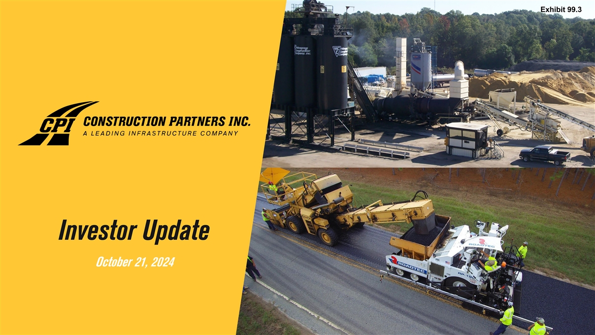 CPI Infrastructure: Essential Tools and Strategy